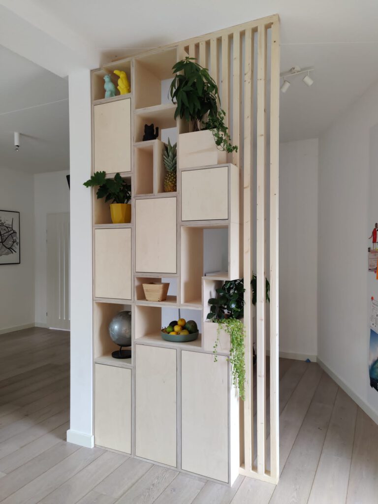 Kast kamerverdeler met planten Rotterdam Overschie